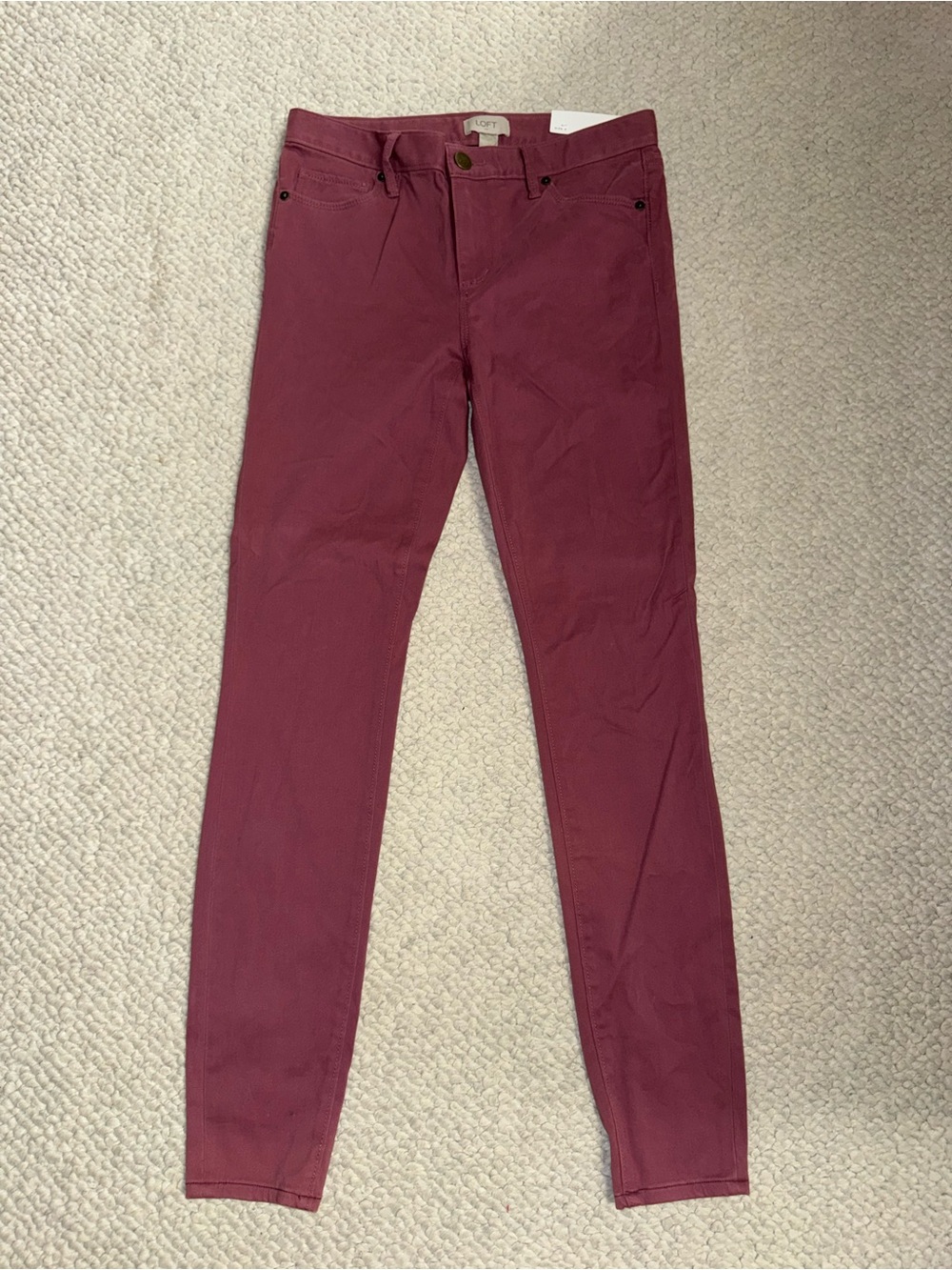 LOFT Mauve Jeggings
